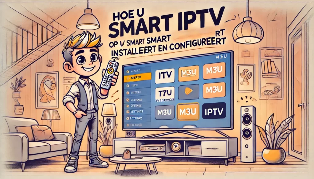 Hoe u Smart IPTV op uw Smart TV installeert en configureert