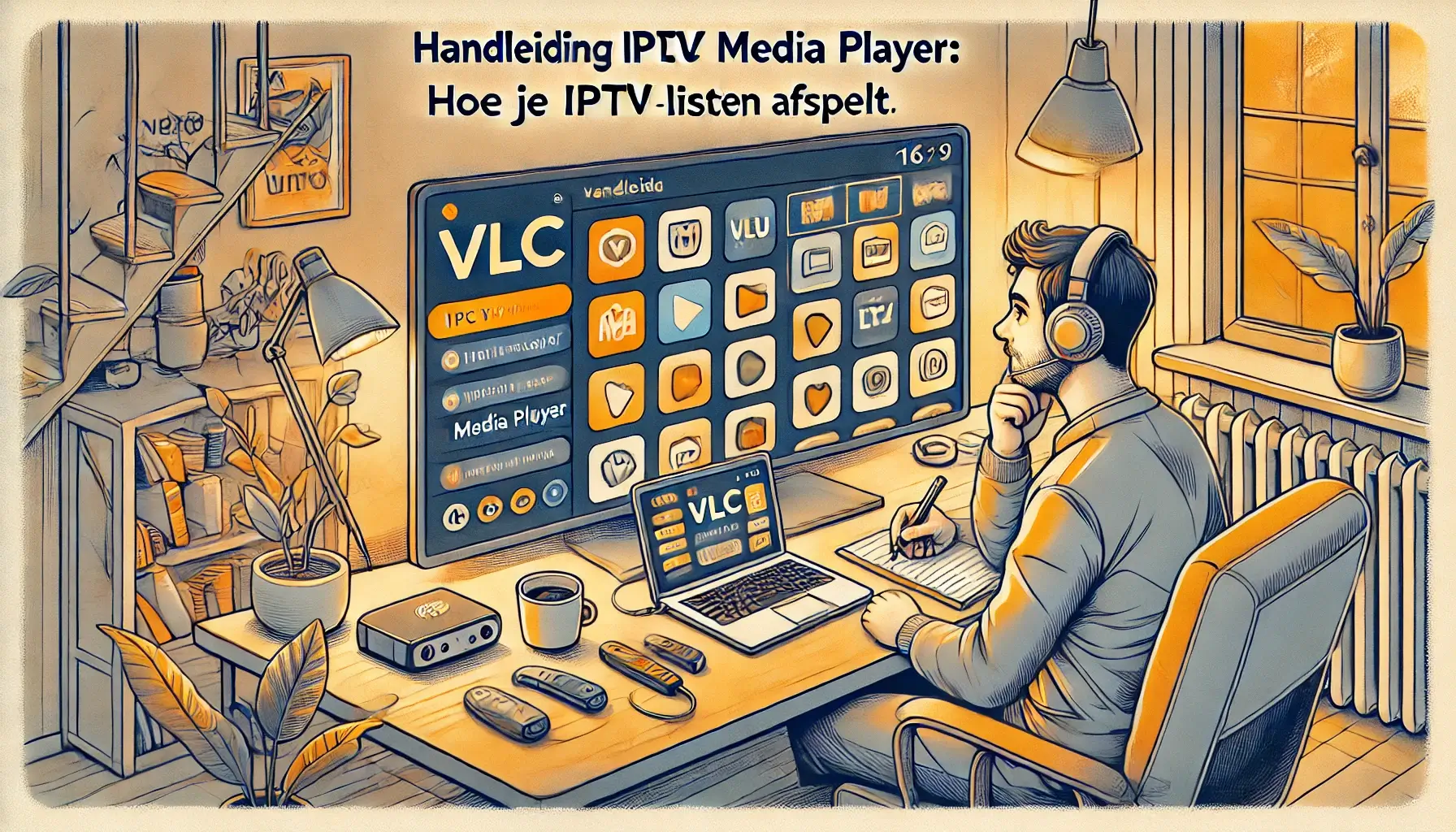 handleiding IPTV VLC Media Player